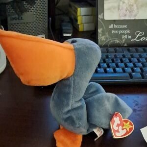 Ty Beanie Baby Plush Pelican
